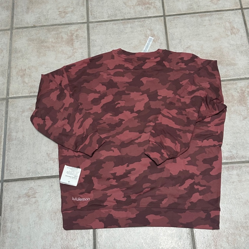 New Lululemon Camo Sweatshirt - Picture 4 of 5